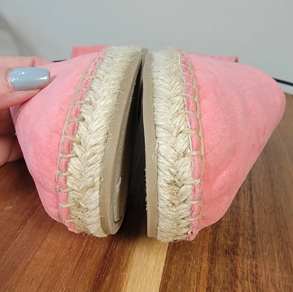Circus by Sam Edelman Laila Pink Espadrilles Flats Size 6